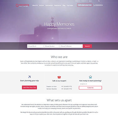 Web Design portfolio
