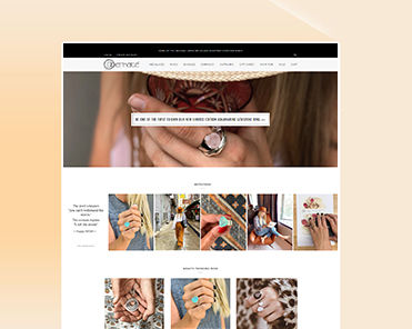 shopify web development portfolio image