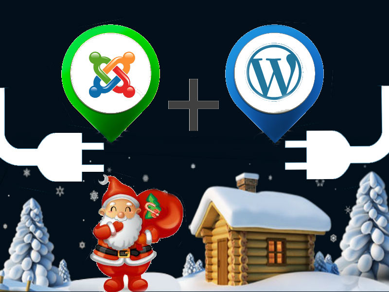 Top 10 Free WordPress and Joomla Christmas plugins