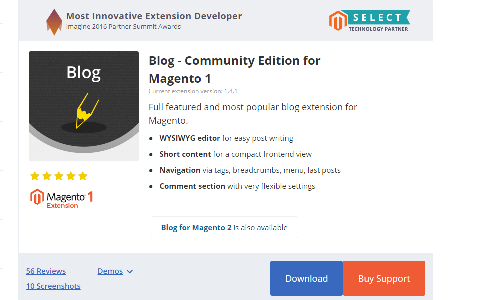 Blog Community Extension Magento