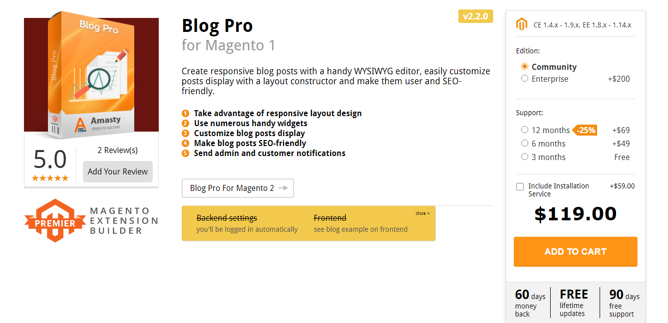 Blog Pro