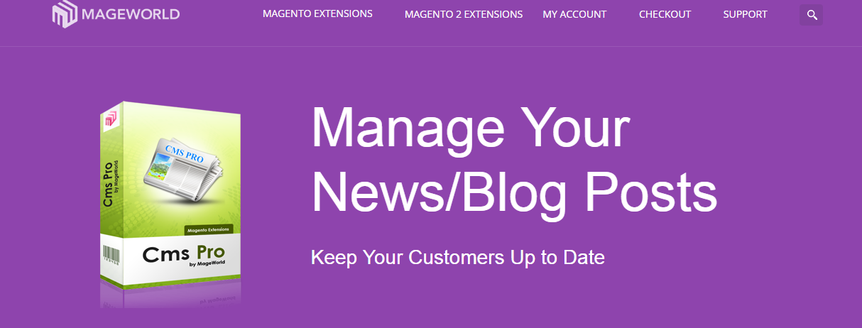 CMS Pro News Blog Extension