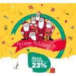 GRAB MEGA DISCOUNT PLUS 5% CASHBACK ON FESTIVITY OF NEW YEAR & X-MAS